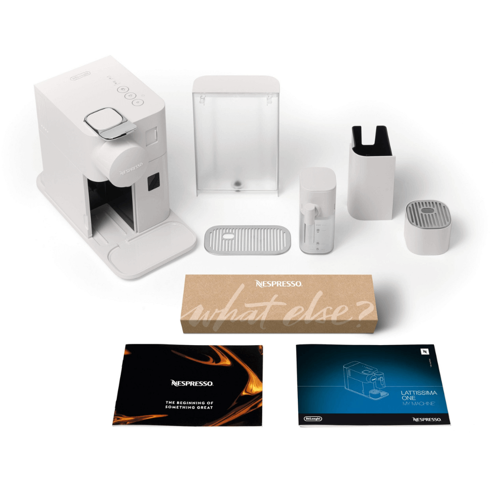 Máy pha cà phê viên nén Nespresso De'Longhi EN510.W màu trắng