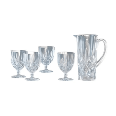 Set 1 bình và 4 ly Nachtmann Noblesse 102387 Transparent