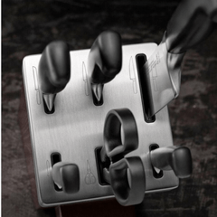 Bộ dao Zwilling Vier Sterneset 7 món tự mài Made in Germany (màu nâu)