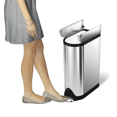 Thùng rác cánh bướm Simplehuman 18L