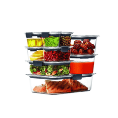 Set hộp Tritan Rubbermaid Brilliance 18 món - Made in USA