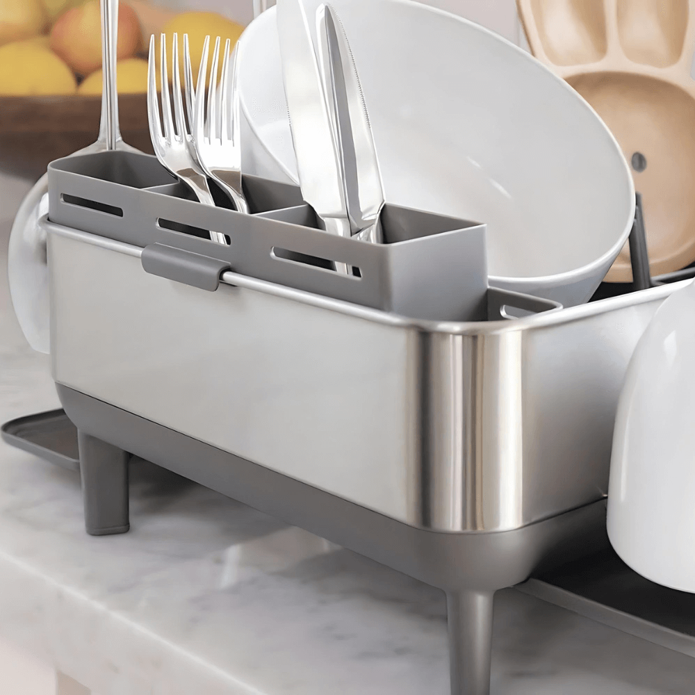 Giá úp bát inox Simplehuman