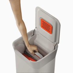 Thùng rác nén rác và khử mùi Joseph Joseph Titan Stone 20L 30039