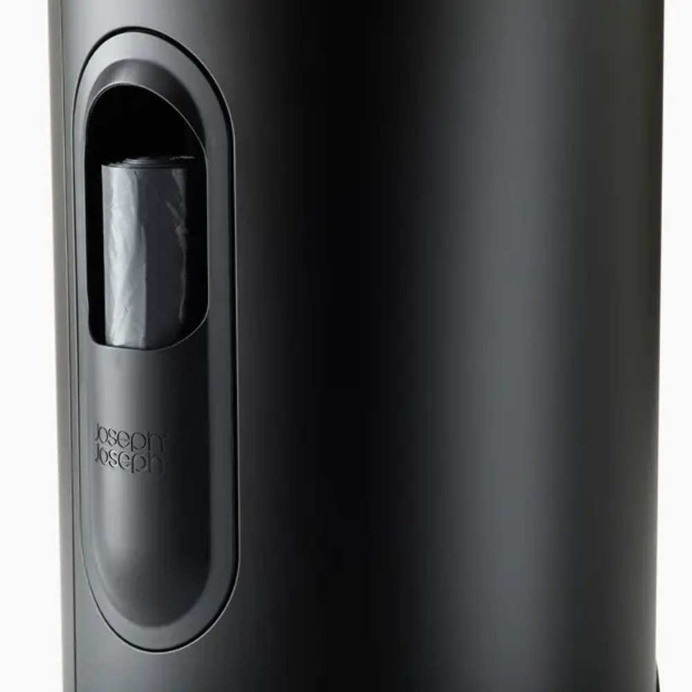 Thùng rác có bàn đạp Joseph Joseph 30151 10L màu đen carbon