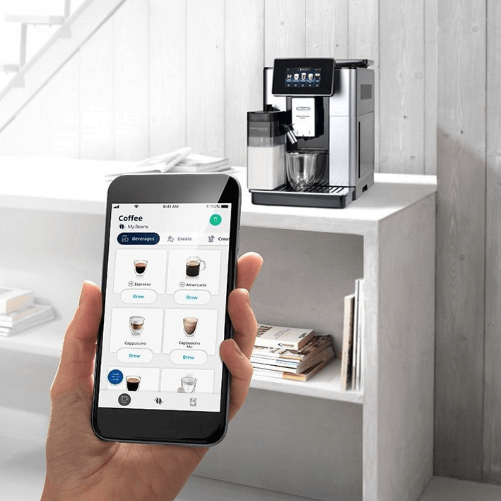 Máy pha cà phê tự động De'Longhi PrimaDonna Soul ECAM610.55.SB