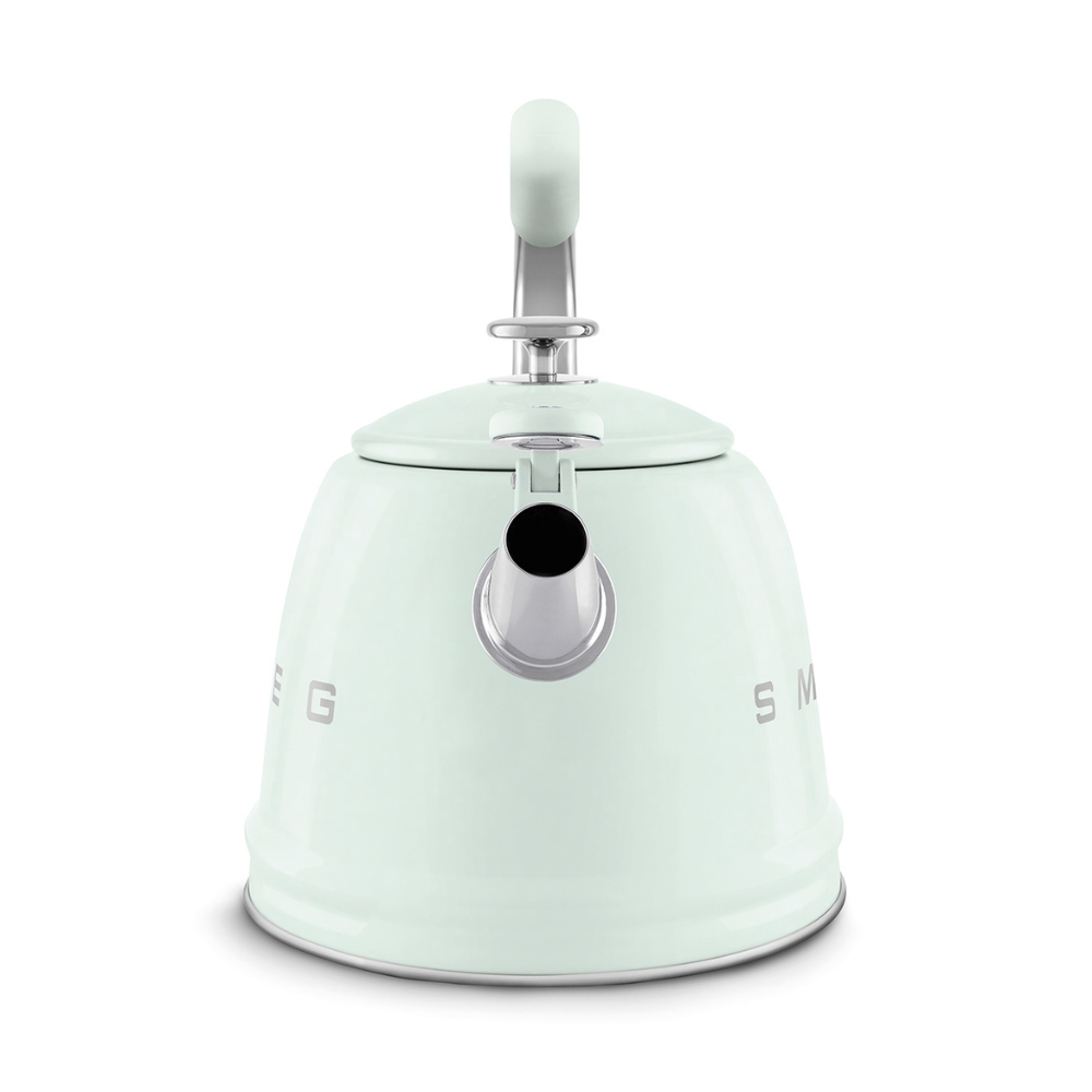 Ấm đun từ thổi sáo SMEG CKLW2001PG màu xanh bạc hà