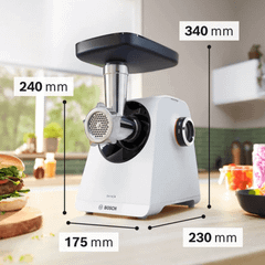 Máy xay thịt BOSCH MFWS420W màu trắng