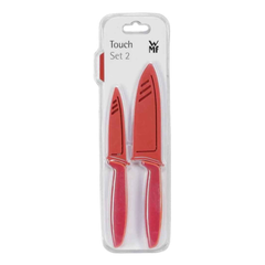 Bộ dao bếp 2 chiếc WMF TOUCH màu đỏ