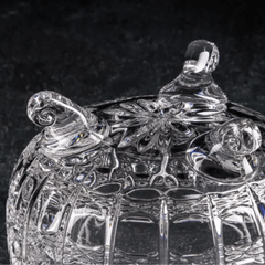 Tô 3 chân M57 12.5cm Crystal Bohemia
