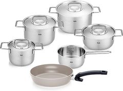 Bộ nồi FISSLER Pure Collection 6 món kèm 1 chảo chống dính 24 cm