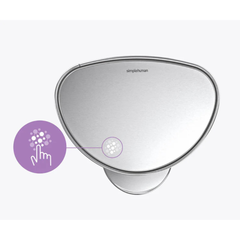 Thùng rác bán nguyệt Simplehuman 6L nắp phẳng nội địa Đức