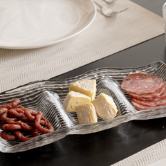 Khay chữ nhật 3 ngăn 33x14 All In One IVV