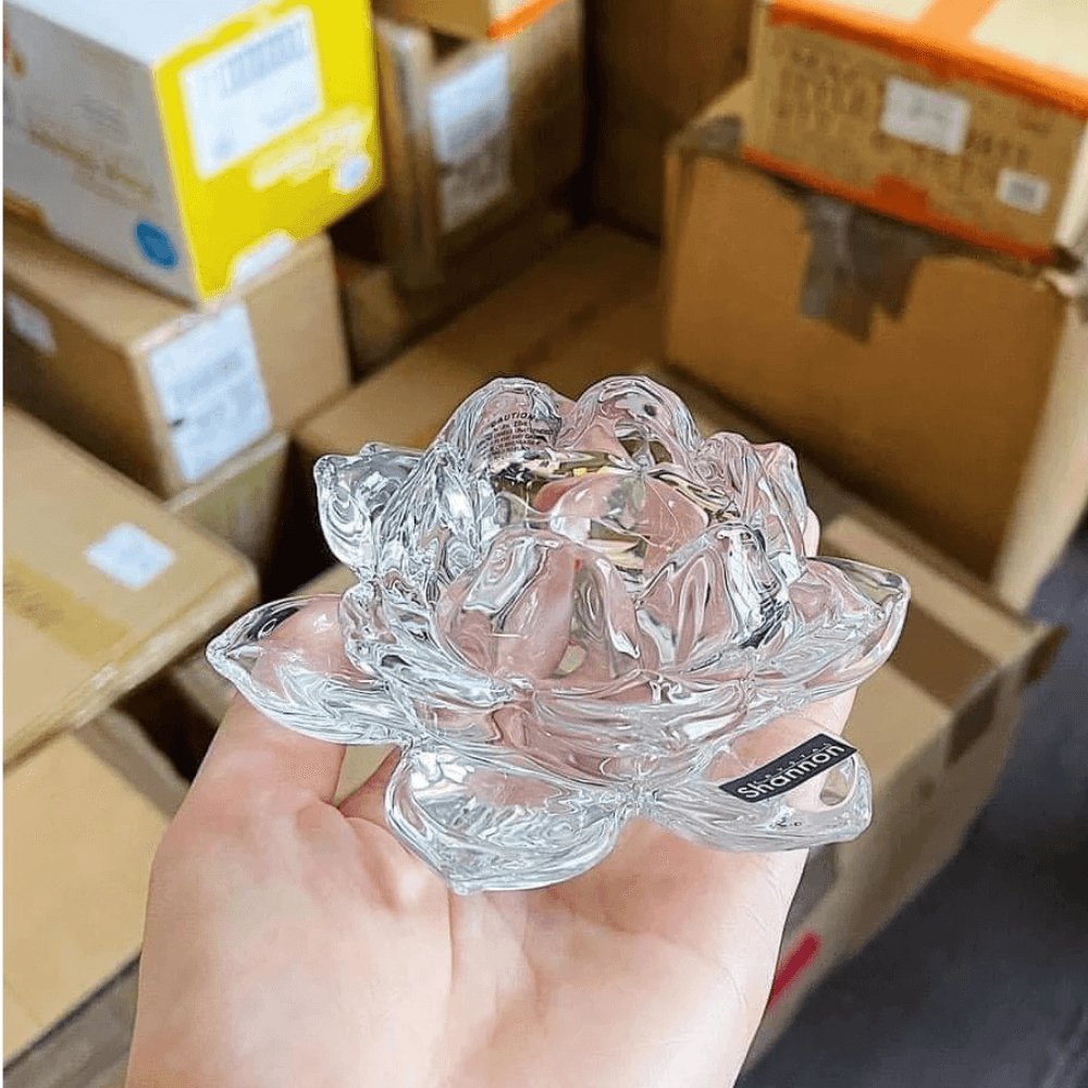 Set chân nến hoa sen Shannon