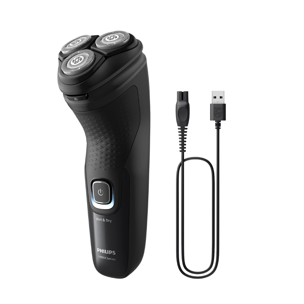 Máy cạo râu Philips X3051/00 Series 3000 model 2024 màu đen
