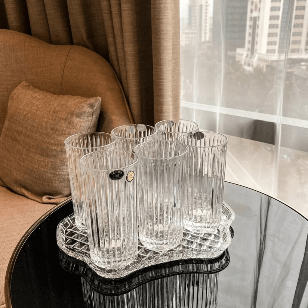 Set 6 cốc cao Bohemia Skyline 350ml