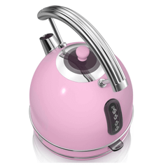 Ấm siêu tốc SWAN Retro 3000W 1,8L màu hồng