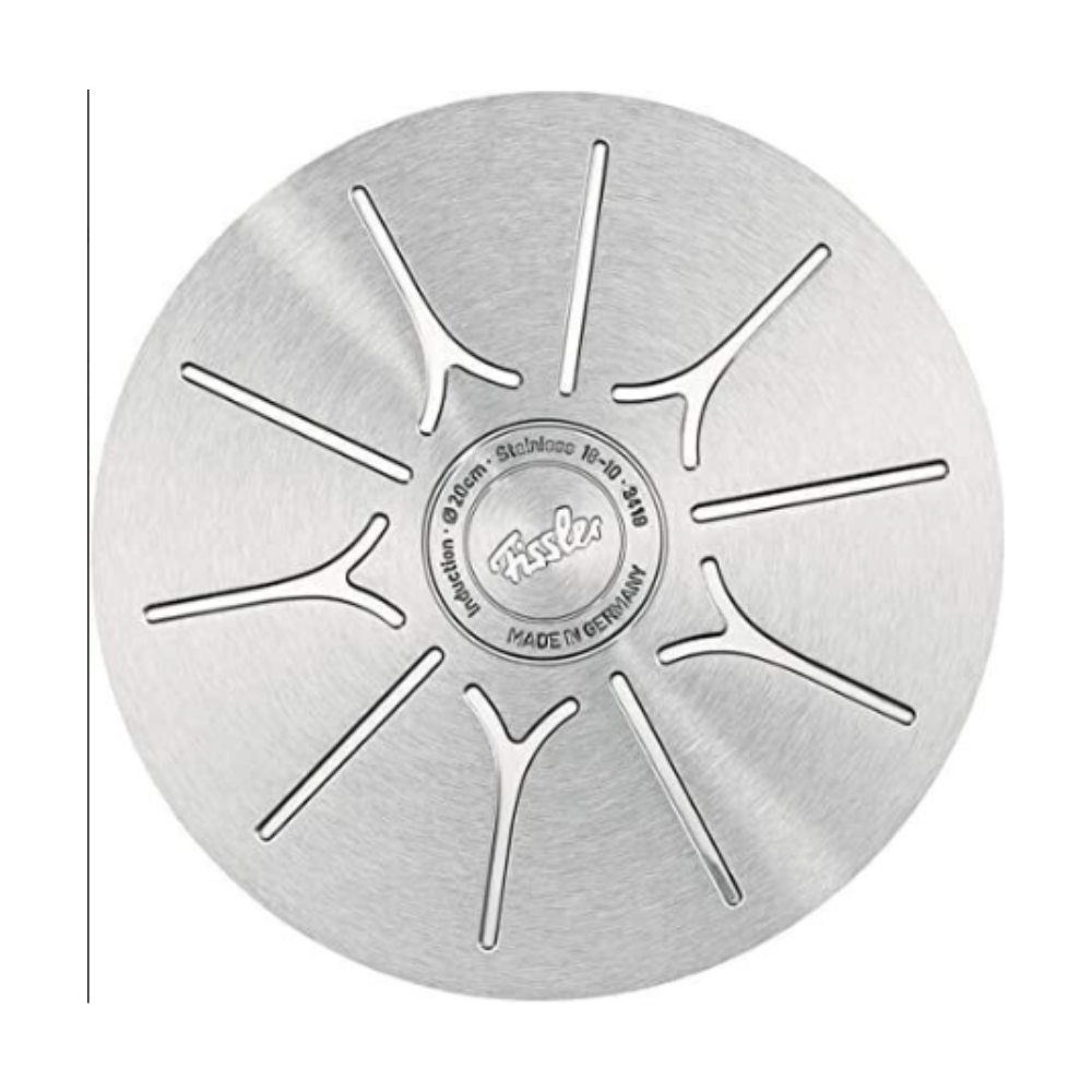 Nồi thấp Fissler Original Pro 20cm 2,9 lit vung kính