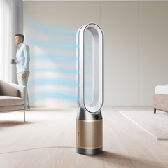 Quạt không cánh kèm lọc không khí DYSON Purifier Cool PC2 TP12 màu xám niken