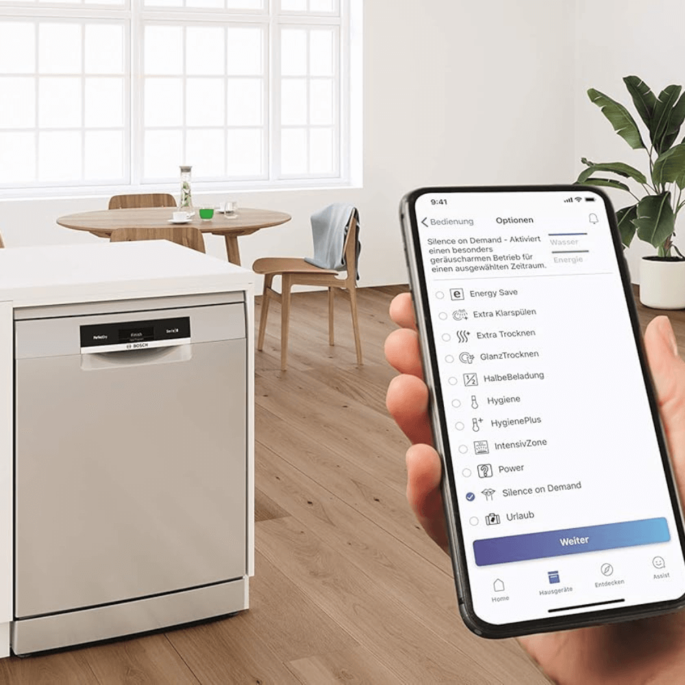 Máy rửa bát độc lập BOSCH SMS6ZCW00E serie 6 sấy Zeolith