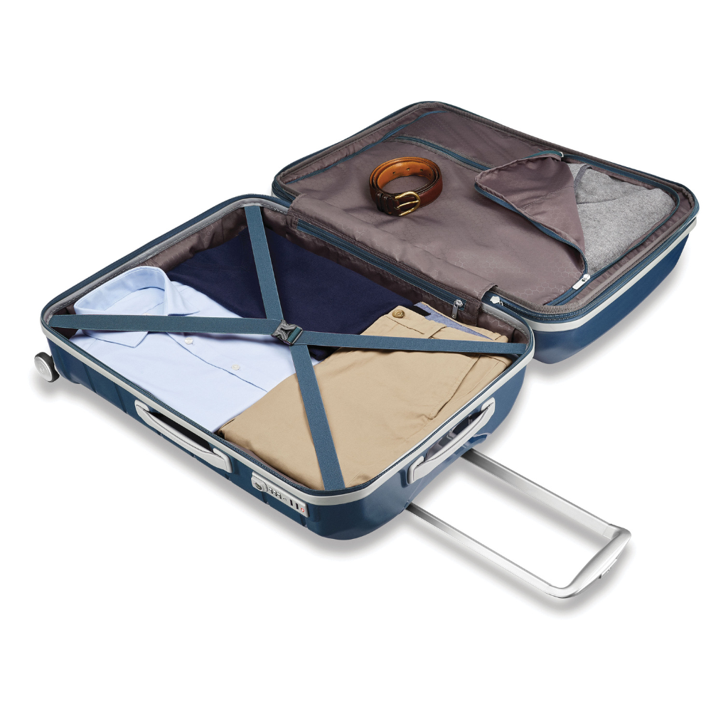 Vali Samsonite Freeform siêu bền size 28 màu xanh navy