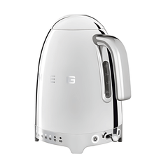 Ấm siêu tốc SMEG KLF04SSEU màu trắng bạc