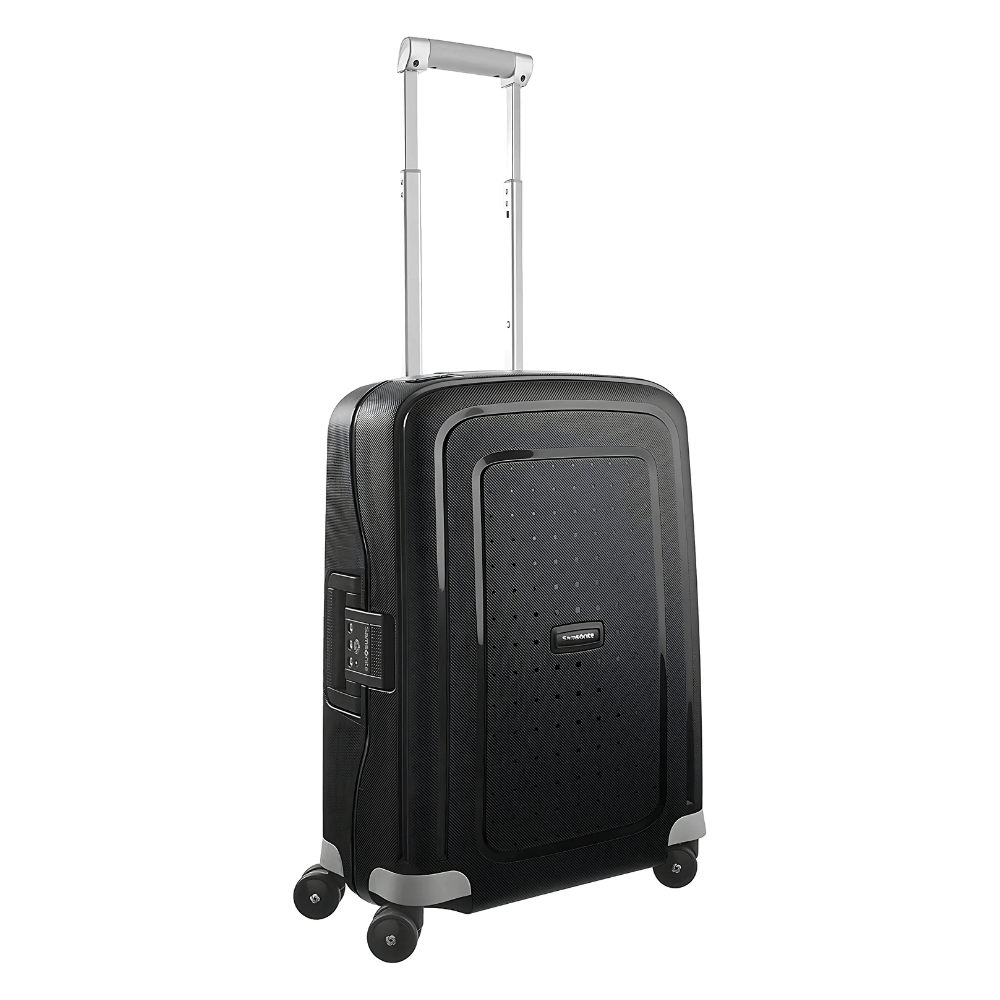 Vali Samsonite S cure size cabin màu đen made in EU