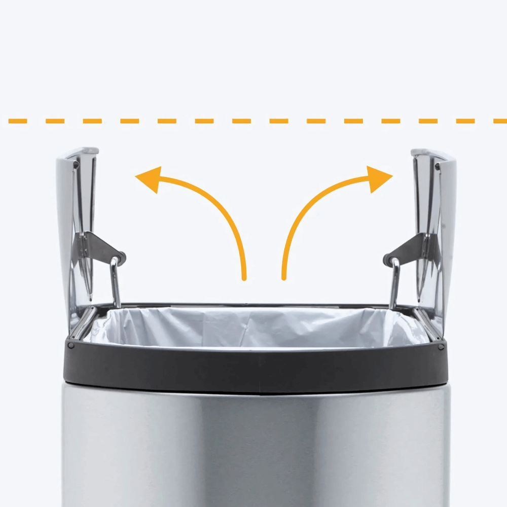 Thùng rác cánh bướm Simplehuman 18L