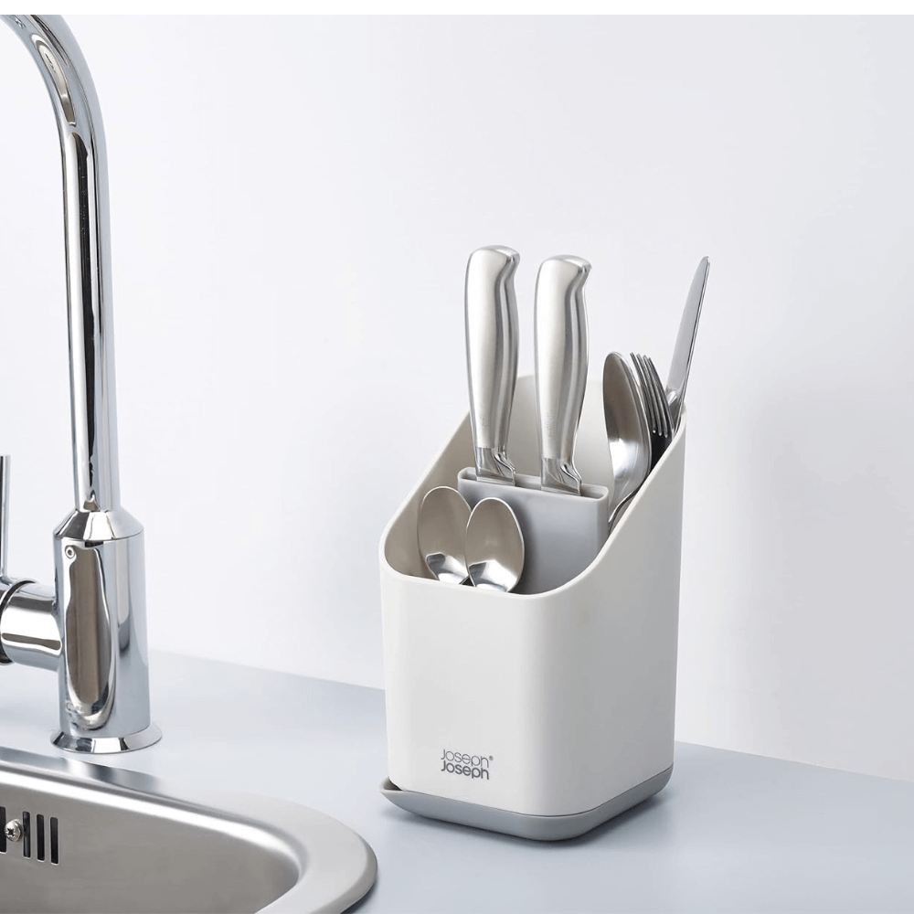 Hộp đựng dao muỗng nĩa tự khô Joseph Joseph Duo 851672 (Grey)