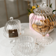 Hũ IVV Sahara trắng 25cm IVV