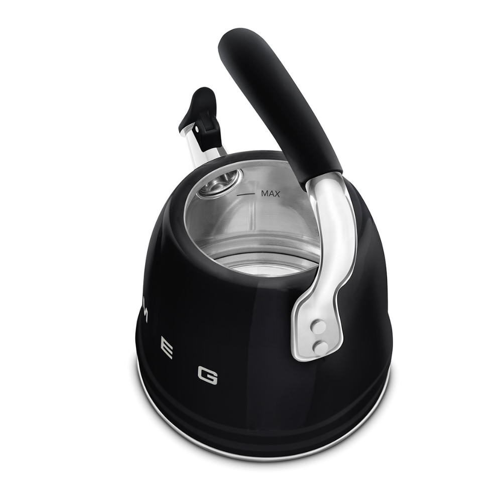 Ấm đun từ thổi sáo SMEG CKLW2001BL màu đen