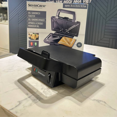 Máy nướng bánh mì sandwich Silvercrest XXL SSWM 900W màu đen