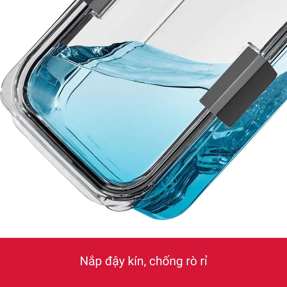 Sét hộp Tritan Rubbermaid Brilliance 24 món - Made in USA