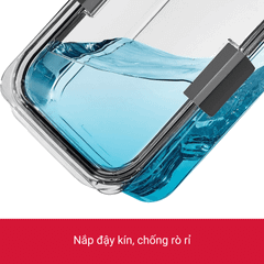 Sét hộp Tritan Rubbermaid Brilliance 24 món - Made in USA