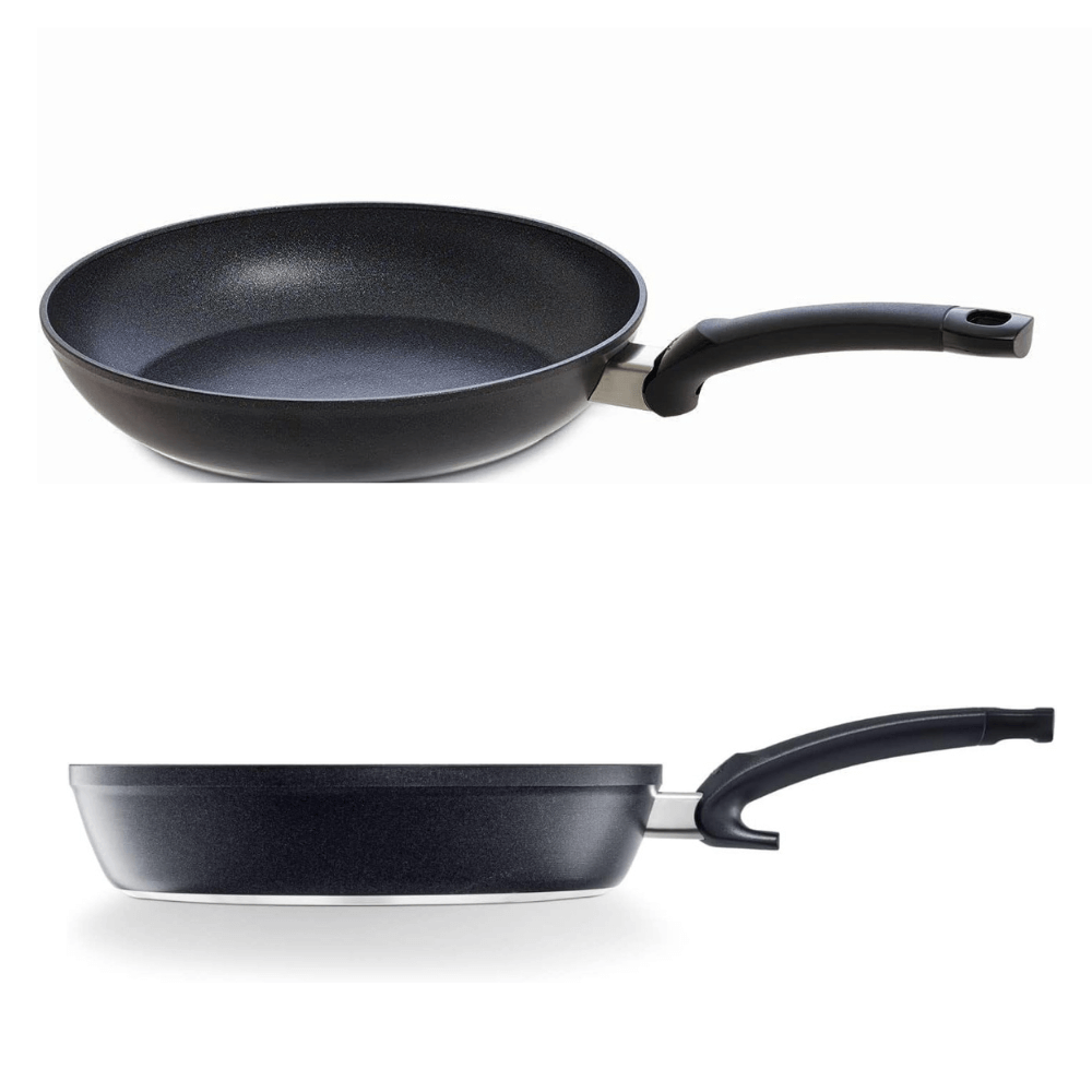 Set chảo chống dính Fissler Adamant 24 + 28cm kèm vung kính made in Germany