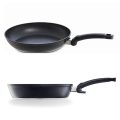 Set chảo chống dính Fissler Adamant 24 + 28cm kèm vung kính made in Germany
