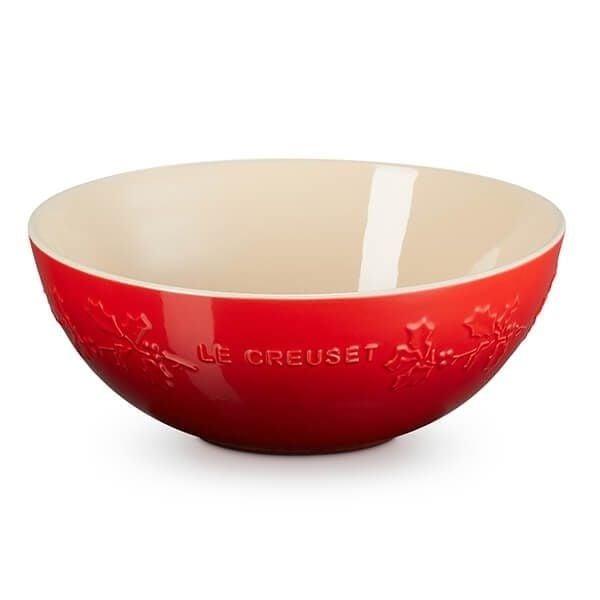 Bát đa năng Le Creuset Holly 25 cm màu đỏ