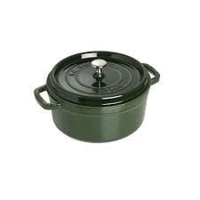 Nồi tròn STAUB Cocotte B-GR 22cm màu xanh lá