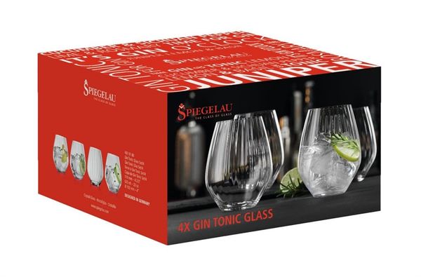 Bộ 4 cốc rượu Gin Tonic Spiegelau 4810180 625 ml made in Germany