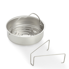 Áp suất Fissler 4,5L Vitaquick Black made in Germany kèm xửng hấp