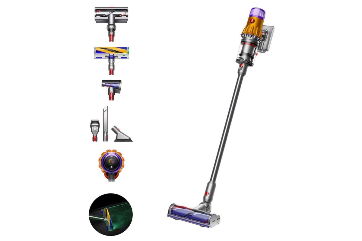 Máy Hút Bụi Dyson V12 Detect Slim ABSOLUTE 1 có Pin giàu năng lượng