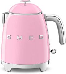 Ấm siêu tốc mini SMEG KLF05PKEU 0,8L màu hồng