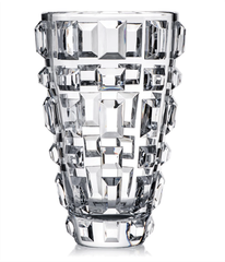 Lọ hoa Gem Rogaska 30cm màu trắng
