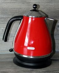Ấm Siêu Tốc Nội Địa Đức Delonghi Icona Vintage KBOV 2001 Dung Tích Lớn 1.7L Phong Cách Cổ Điển Cao Cấp GermanySNT HCM