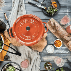 Nồi tròn STAUB Cocotte Cannelle 24cm màu cam quế