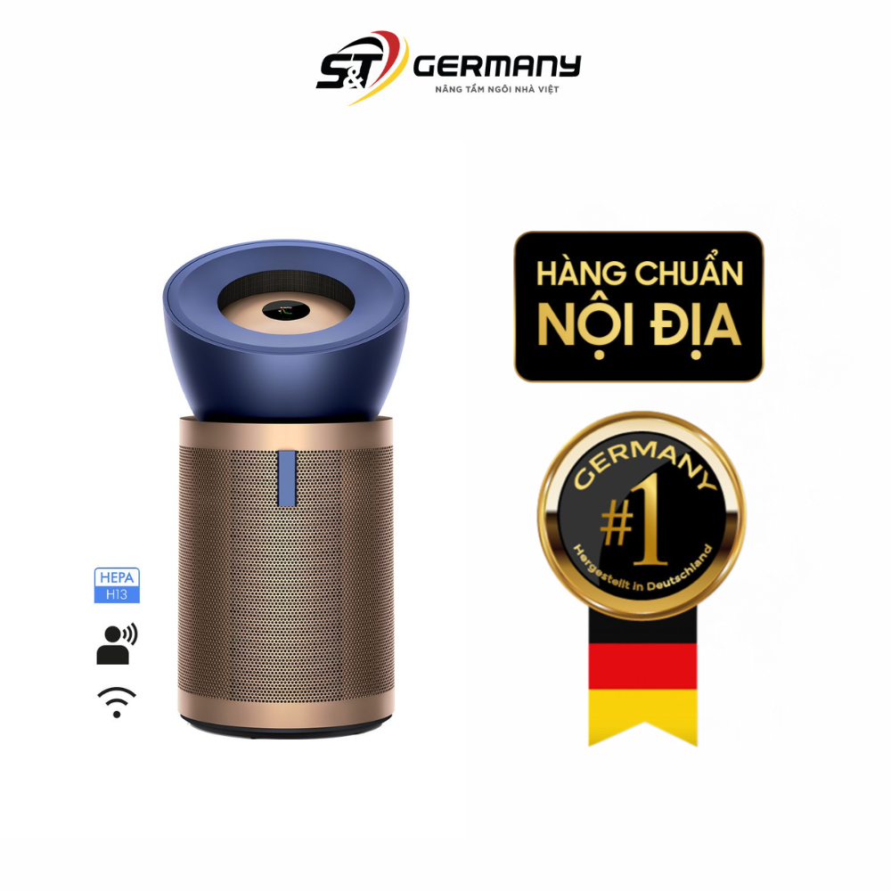 Máy lọc không khí DYSON Purifier Big + Quiet Formaldehyde BP04 màu xanh phổ/ vàng gold