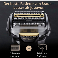 Máy cạo râu BRAUN Series 9 Pro+ 9567cc model 2024 made in Germany