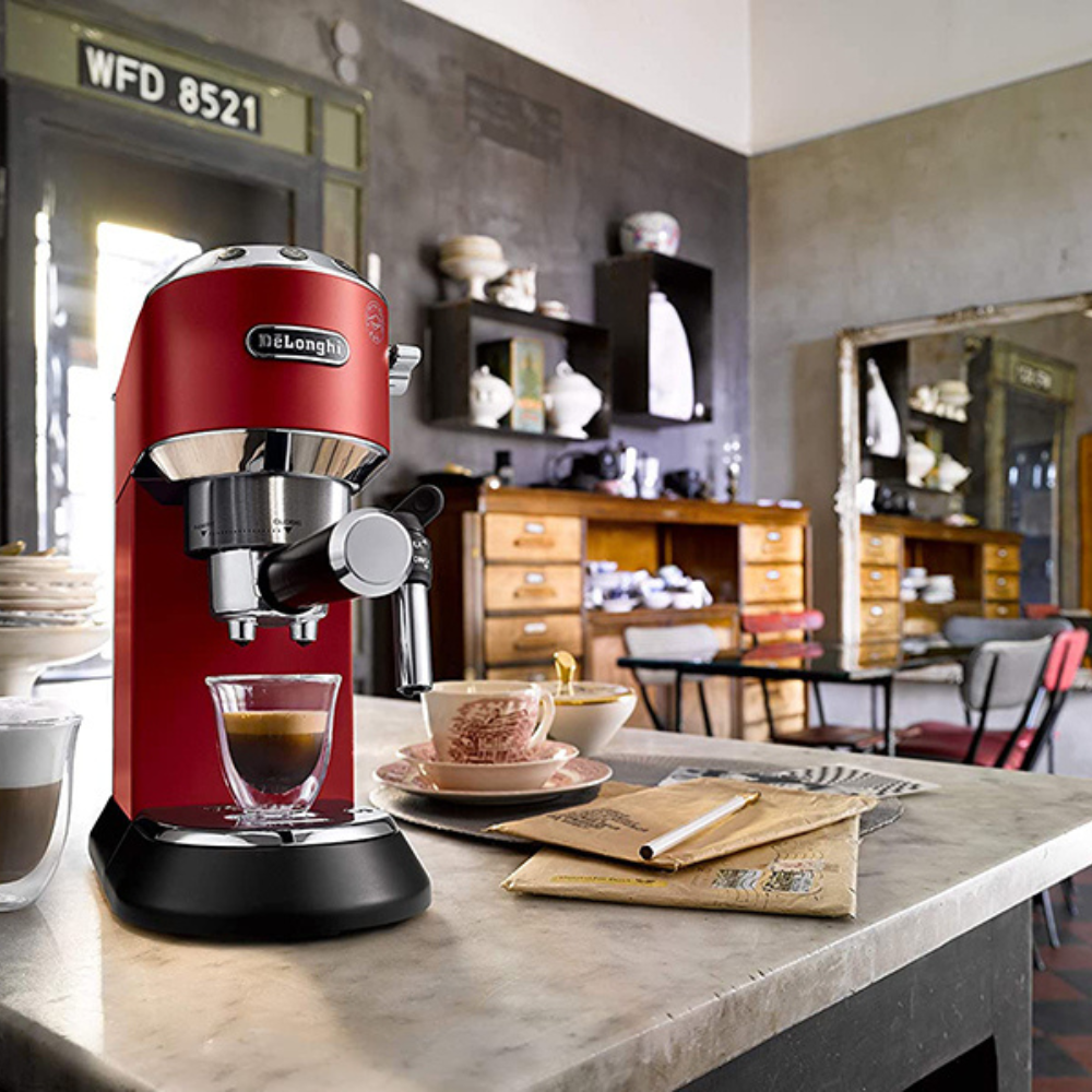 Máy pha cà phê De'Longhi EC 685.R Espresso màu đỏ