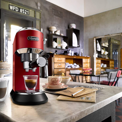 Máy pha cà phê De'Longhi EC 685.R Espresso màu đỏ