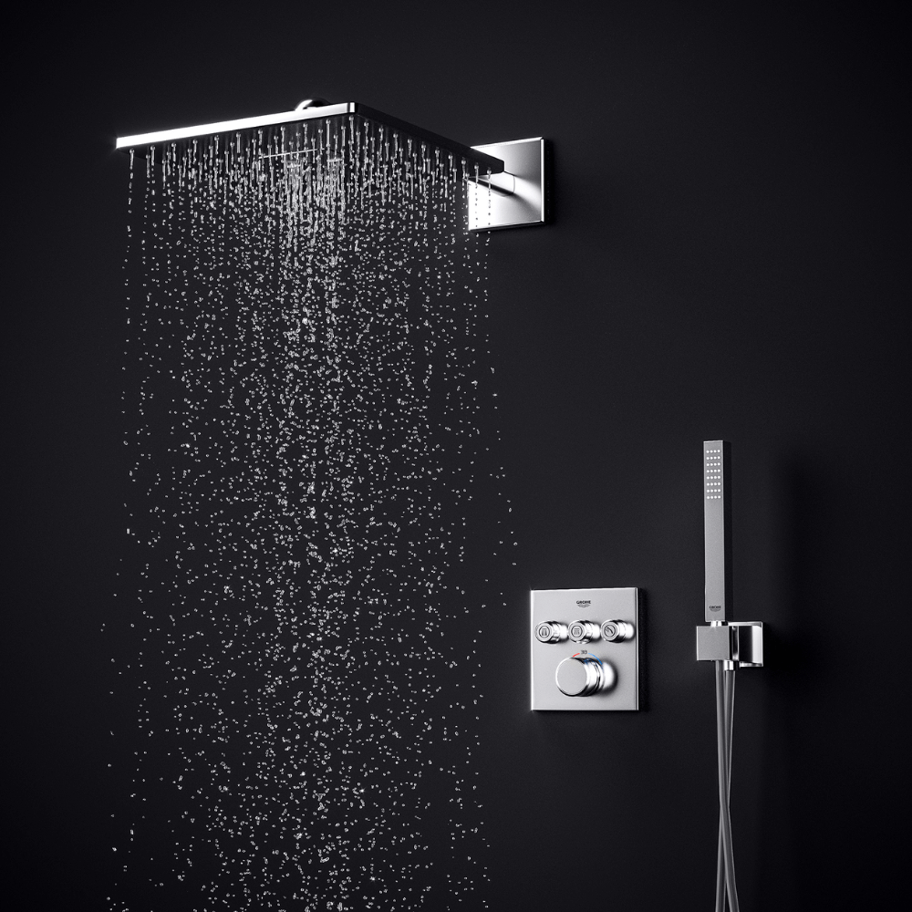 Sen âm tường Grohe 34706000 bát vuông