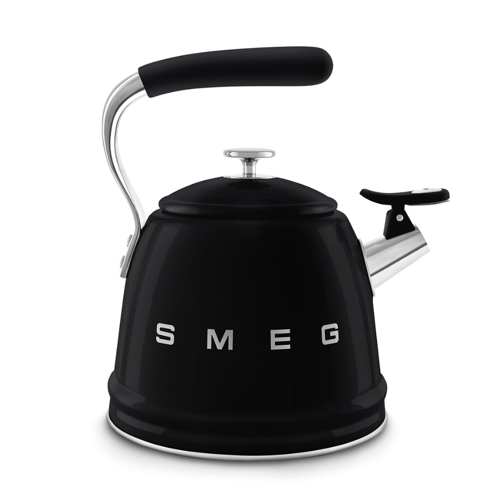 Ấm đun từ thổi sáo SMEG CKLW2001BL màu đen